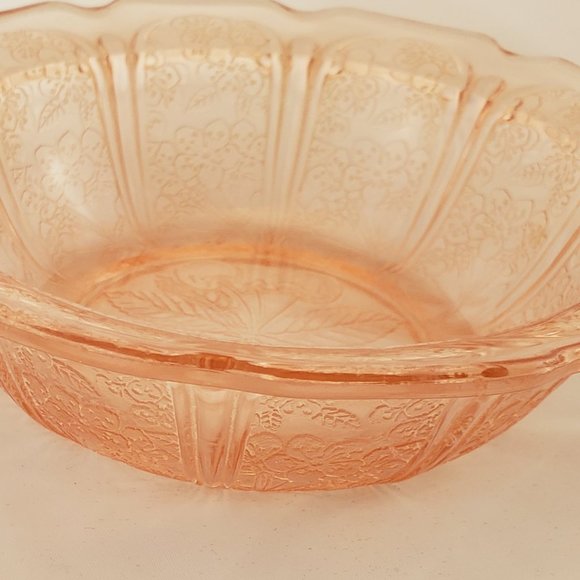 Vintage Cherry Blossom Pink Cereal Bowl - Picture 3 of 5